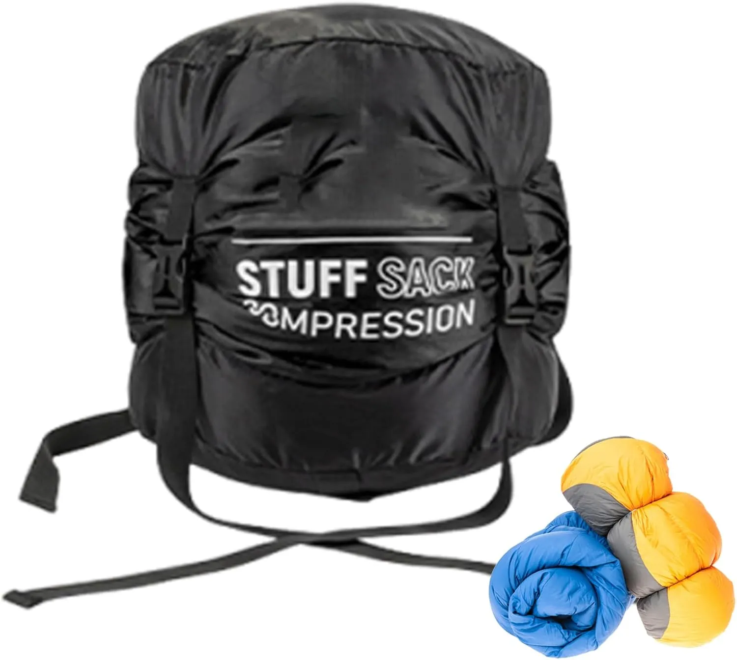 Backpacking Compression Bag,Quick-Dry Stuff Sacks for Backpacking - Lightweight Multifunctional Outdoor Gear Reusable Hiking Supplies for Adventures Travel Hiking Camping