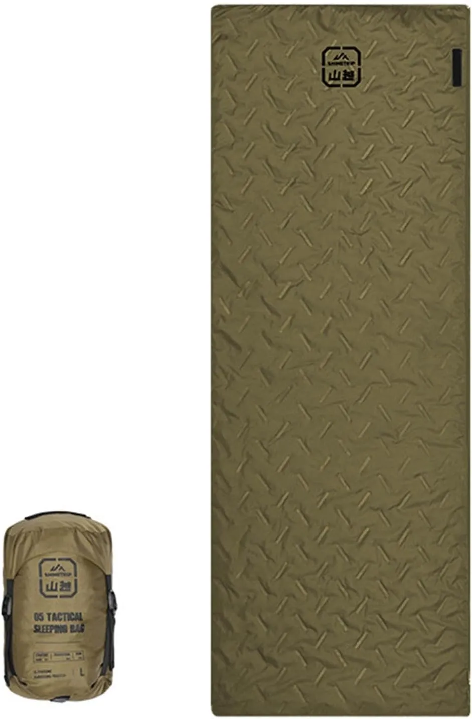 Backpacking Sleeping Bag Warm Camping Sleep Bag Portable Equipment for Outdoor Sports