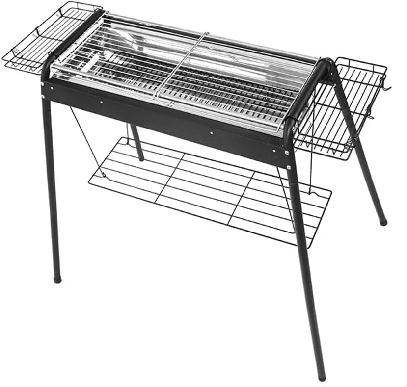 Barbecue Stove Stainless Steel Commercial Smokeless Barbecue Stove Camping Outdoor Barbecue Rack