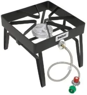 Bayou Classic Outdoor Patio Stove Single Burner 16" X 16"