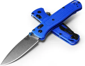 Benchmade - Bugout 535 EDC Knife with Blue Grivory Handle (535)