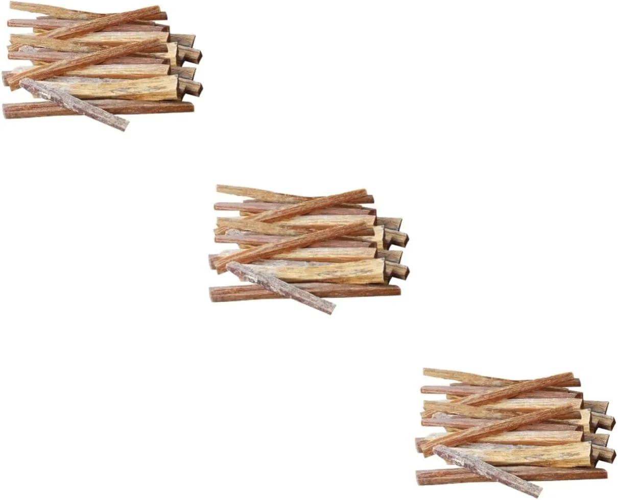 BESPORTBLE 3pcs 1 Outdoor Firewood Sticks Firelighters for Fire Making Dried Wood Quick Flame Camping Essential