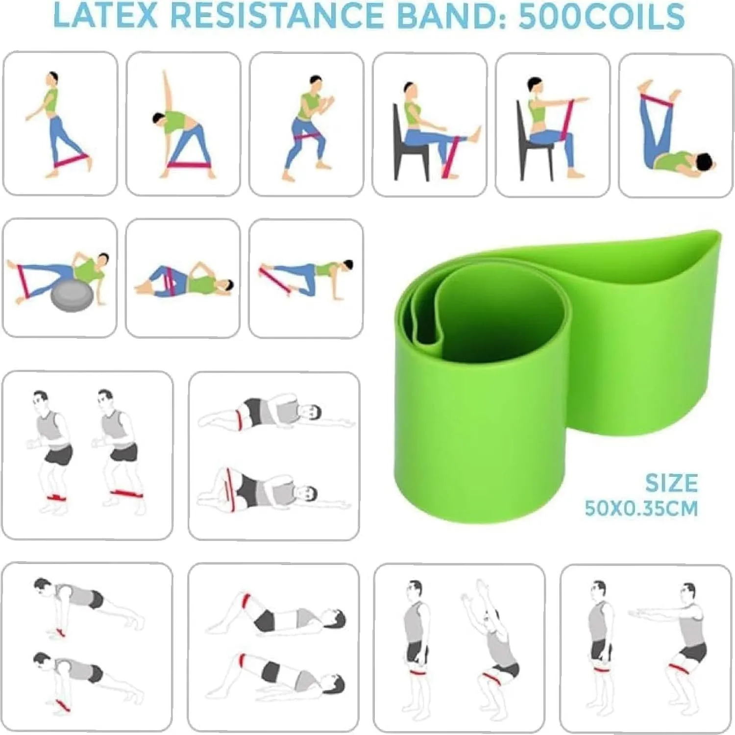 Better Me Pilates Kit, 11Pcs Better Me Pilates Essentials Kit for Women, Better Me Home Pilates Ring and Ball Set, Yoga Ball 25cm Figure 8 Resistance Band Yoga Bands for Home and Gym Workout