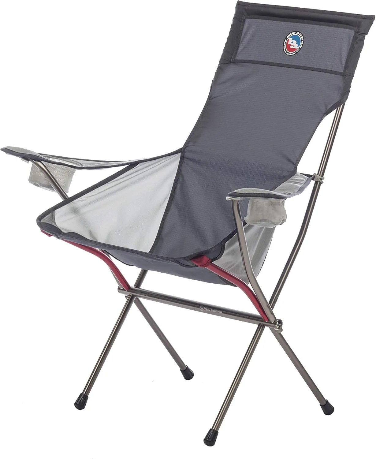 Big Agnes Big Six Armchair - Deluxe Comfort with Built-in Cup Holders | Tall Back, Wide Seat | Packable & Quick Setup | Lightweight Backpacking & Camping Chair