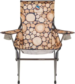 Big Agnes Big Six Armchair - Deluxe Comfort with Built-in Cup Holders | Tall Back, Wide Seat | Packable & Quick Setup | Lightweight Backpacking & Camping Chair