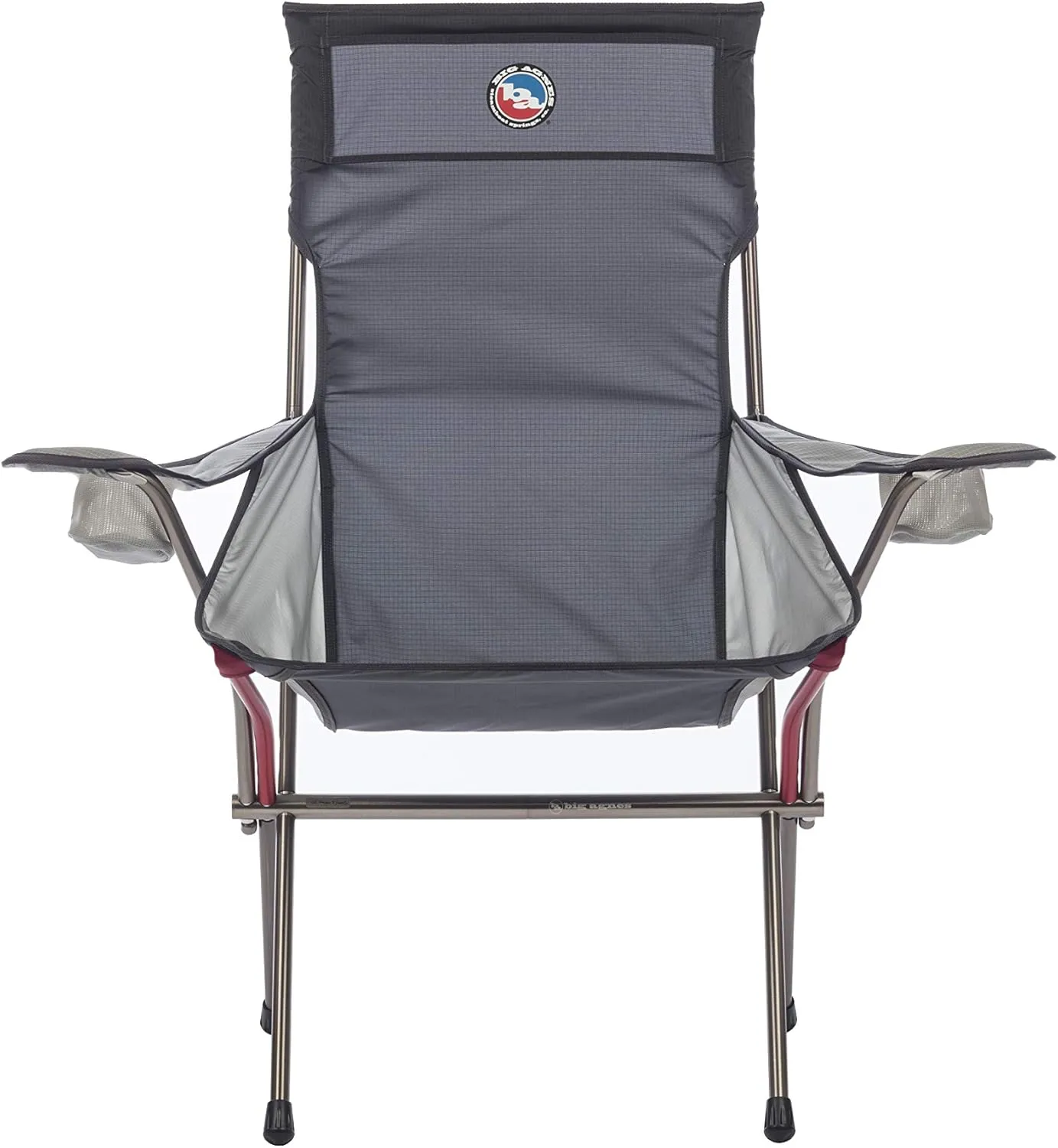 Big Agnes Big Six Armchair - Deluxe Comfort with Built-in Cup Holders | Tall Back, Wide Seat | Packable & Quick Setup | Lightweight Backpacking & Camping Chair