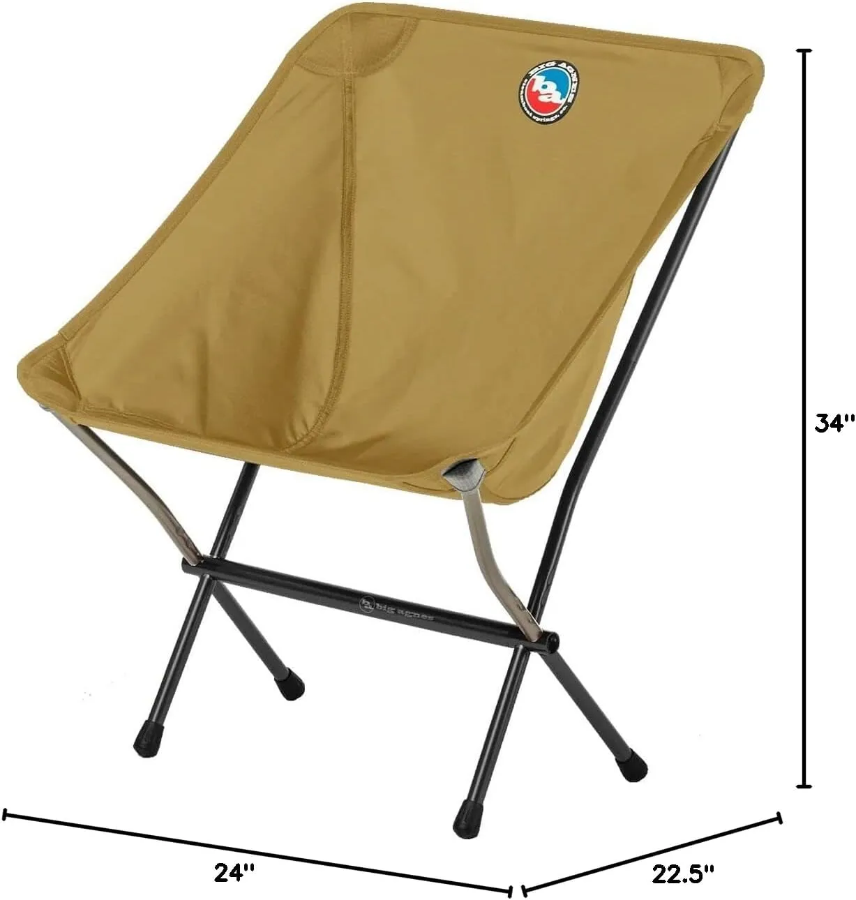 Big Agnes Mica Basin Camp Chair, XL, Tan