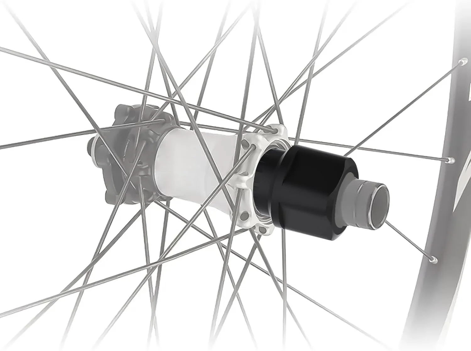Bike Ring Nut Tool - Cycles Rear Hub Lock Ring Nut for DT Swiss 3 Pawl, DT Swiss EXP RXP, DT Swiss Star Ratchet, Wheel Hub Removal & Repairing Tool