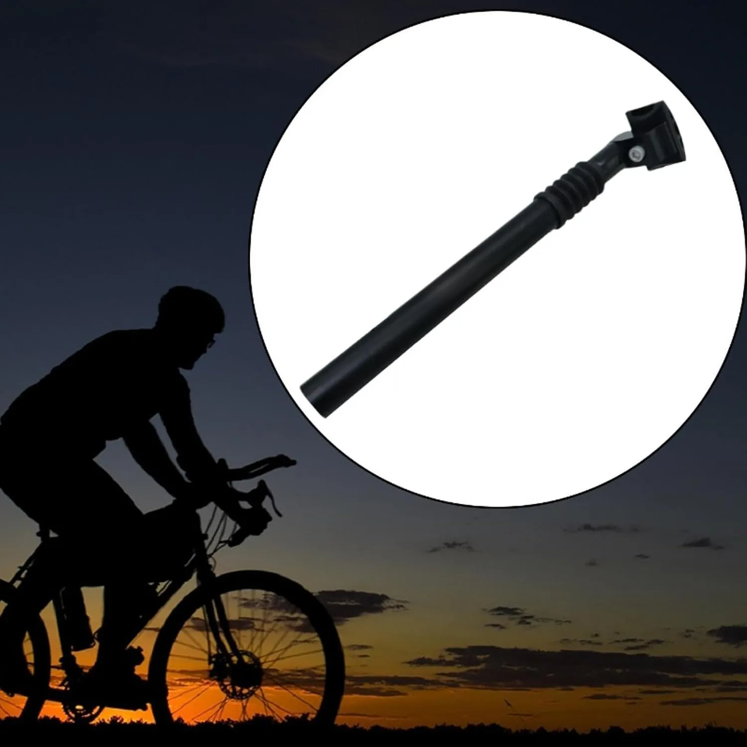 Bike Seat Post Saddle Pole Replacement,Sturdy Comfortable Seat Tube Shock Absorbing for Cycling Mountain Road Bikes Riding,