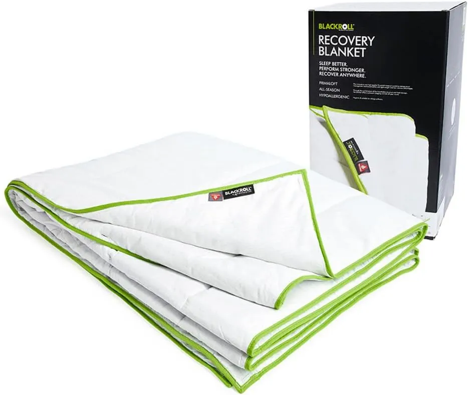 Blackroll - Recovery Blanket, Soft, Breathable, All Season Cotton Duvet, Lightweight, Warm, Compact Sleeping Quilt for Outdoors, Hiking, Camping, and Bug Out Bag, Included Travel Bag for Easy Storing