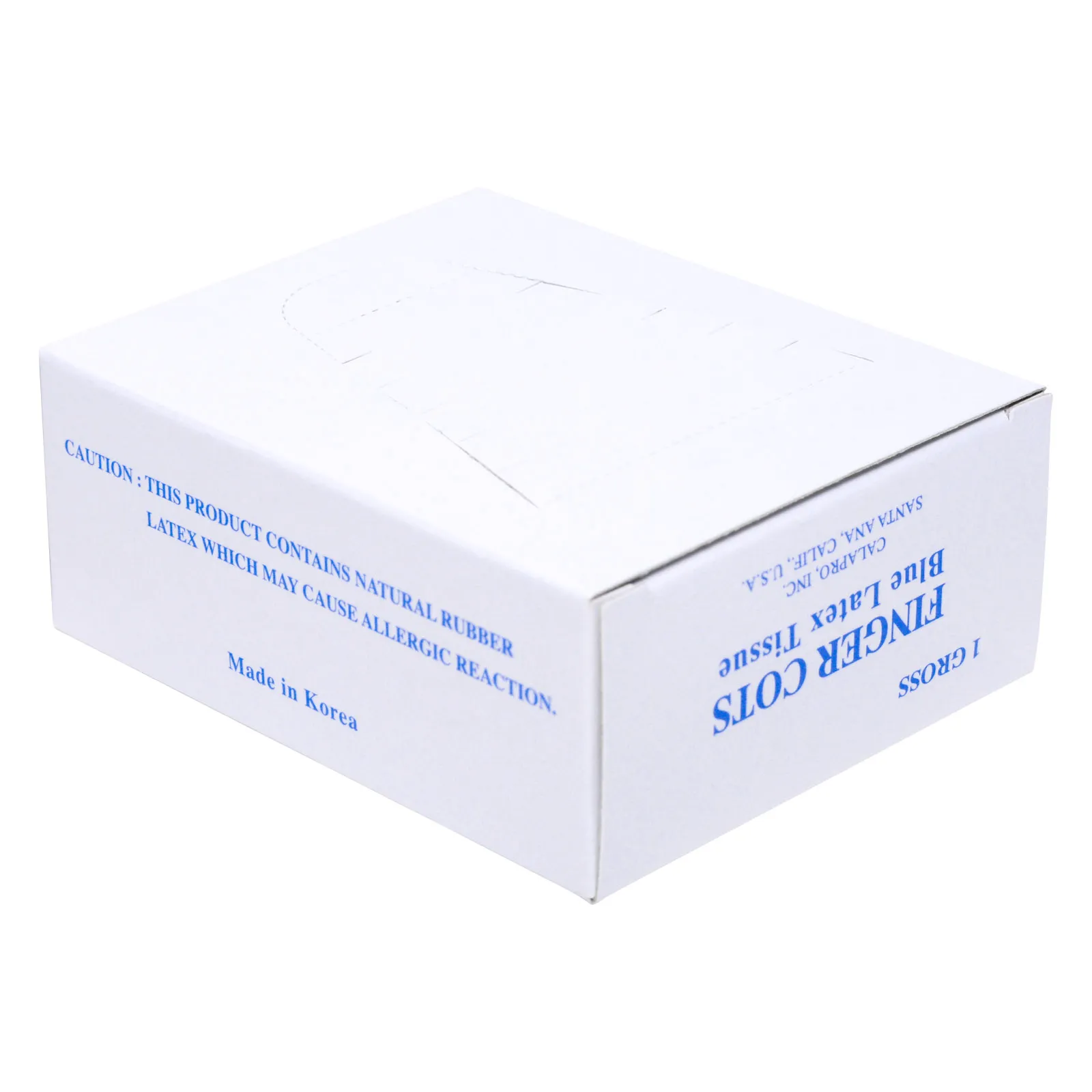 Blue Finger Cots Calapro Large