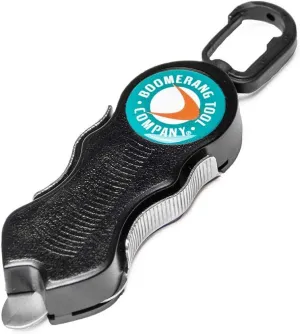 Boomerang Tool Company SNIP Fishing Line Cutters with Retractable Tether and Stainless Steel Blades that Cut Braid, Mono and Fluoro Lines Clean and Smooth!