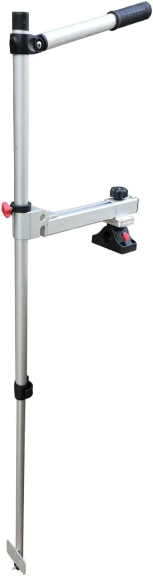Brocraft Telescopic Transducer Pole with Deck Mount/Telescopic Transducer Pole Transducer Mount/Universal Live Sonar Transducer Mount/Livescope Mount
