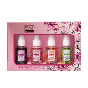 Bryen & Cendy Fragrance Body Mist For Women | No Gas Perfume | Pack of 4|1.7 Floz * 4