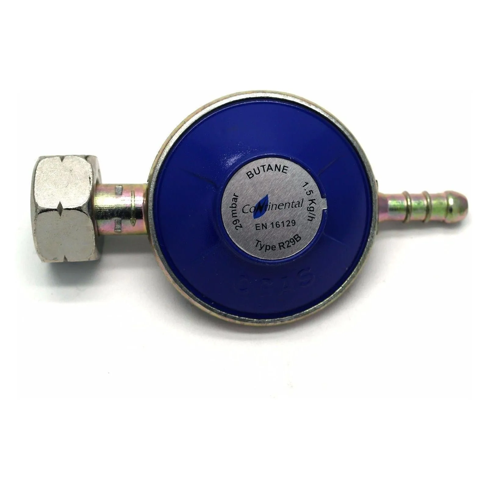 Butane Gas Regulator with 2m Hose And Clips Fits Calor Gas 4.5kg Cylinders ONLY