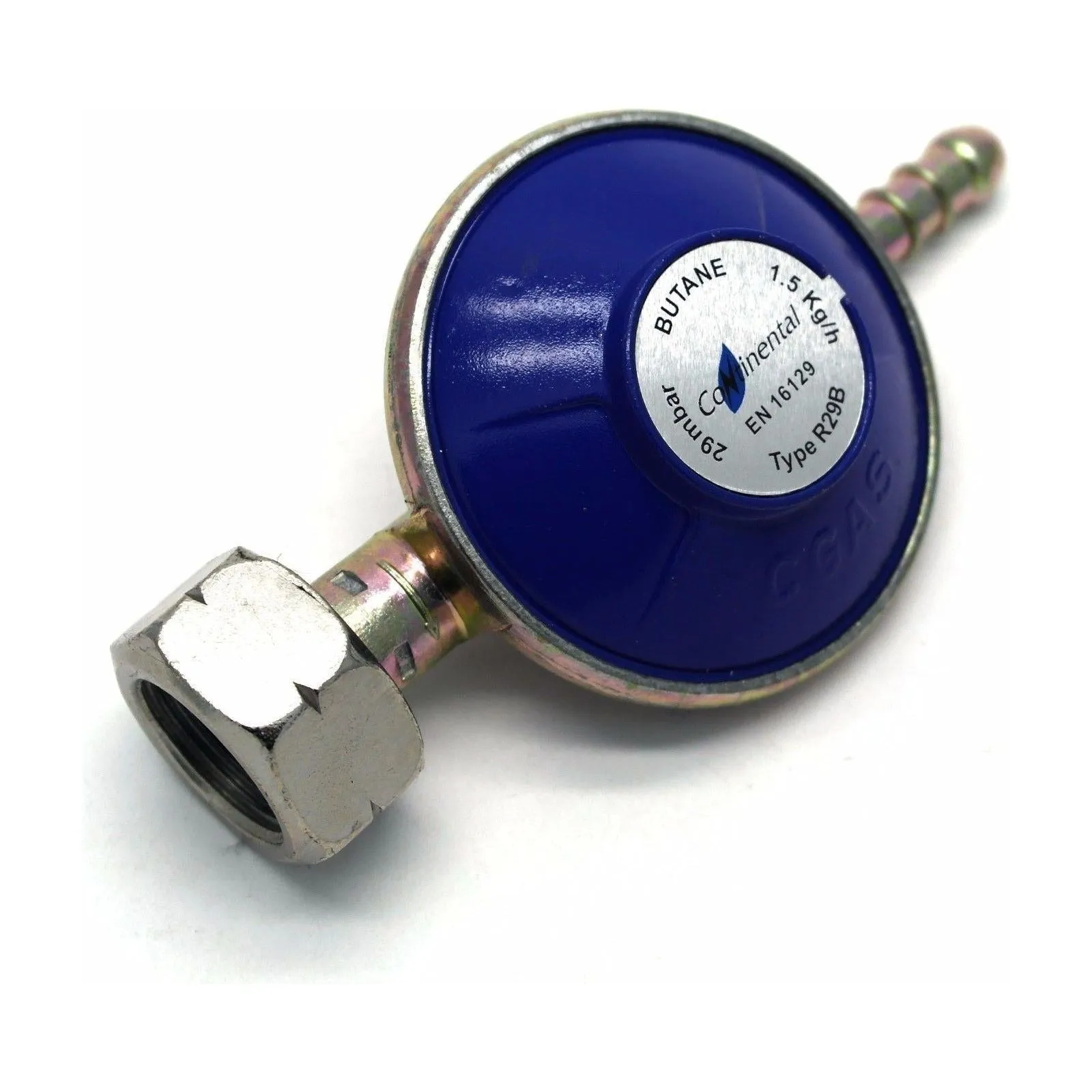 Butane Gas Regulator with 2m Hose And Clips Fits Calor Gas 4.5kg Cylinders ONLY