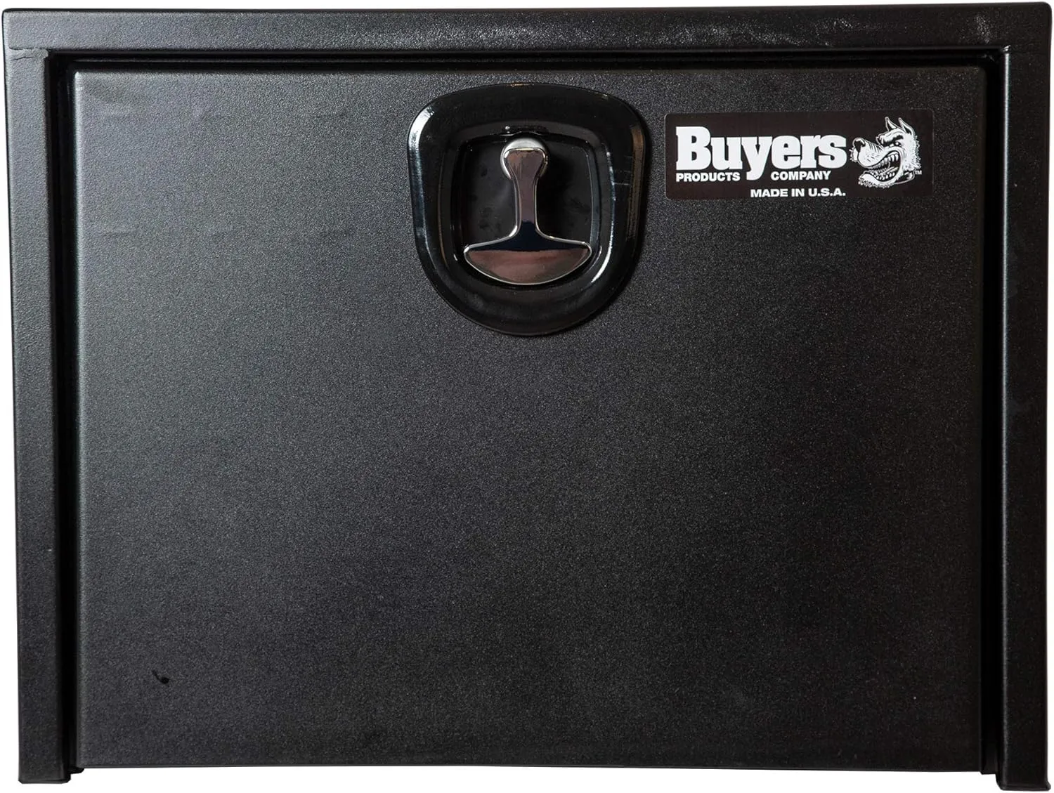Buyers Products 1734500 Textured Matte Black Steel Underbody Truck Box, 24 x 24 x 24 Inch, Made In The USA, Tool Box For Bed of Truck