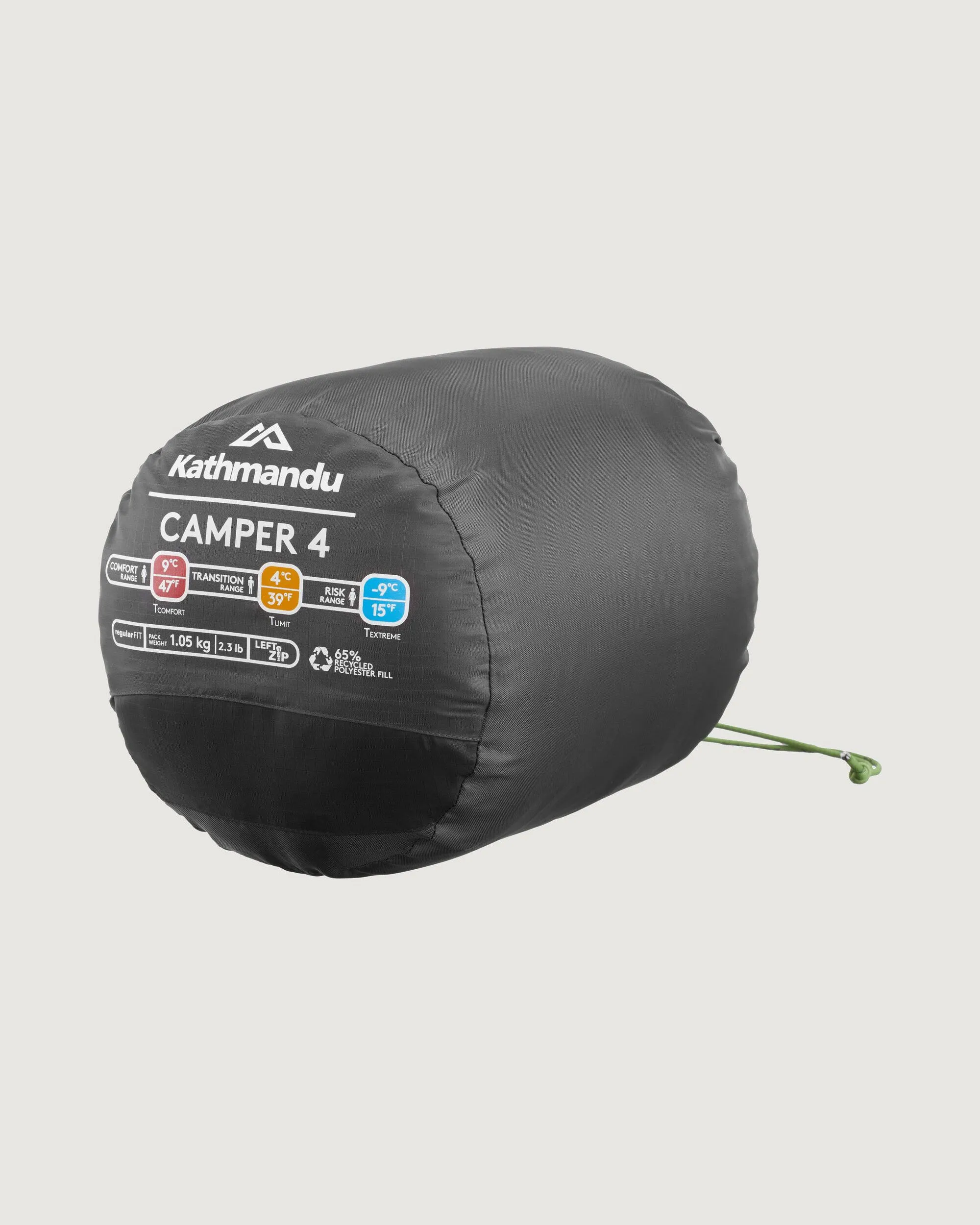 Camper 4 Sleeping Bag - Granite