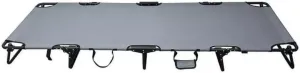Camping Folding Cot Bed Gray Adult Sleeping Portable