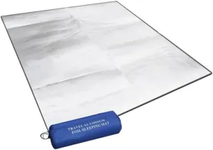 Camping Mat, Aluminium Foil Foam Sleeping Mats for Camping, Heat Insulated Tent Floor Mat Foam Foil Blanket for Outdoor Sleeping Picnic Beach, 200x150cm