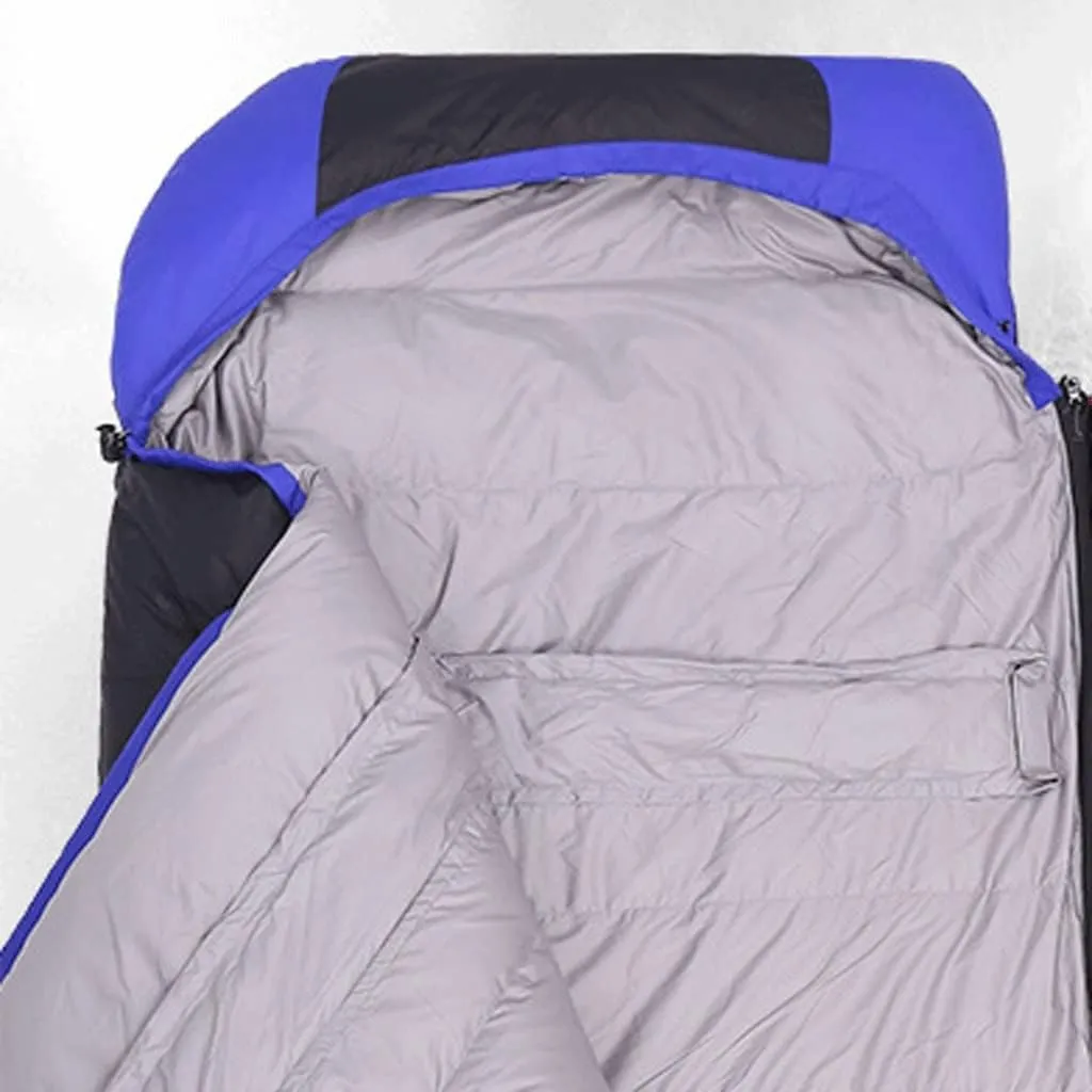Camping Warm Sleeping Bag Autumn and Winter Down Duck Down Thickened Warm Sleeping Bag Outdoor Camping