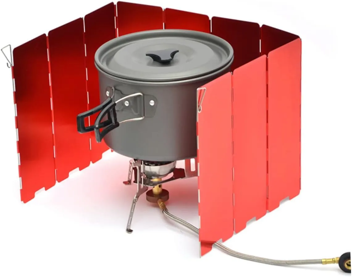 Camping Windshield Kitchen Accessories Kitchen Accessory Camping Gears Folding Camping Stove Burner