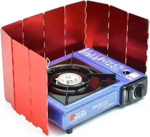 Camping Windshield Kitchen Accessories Kitchen Accessory Camping Gears Folding Camping Stove Burner