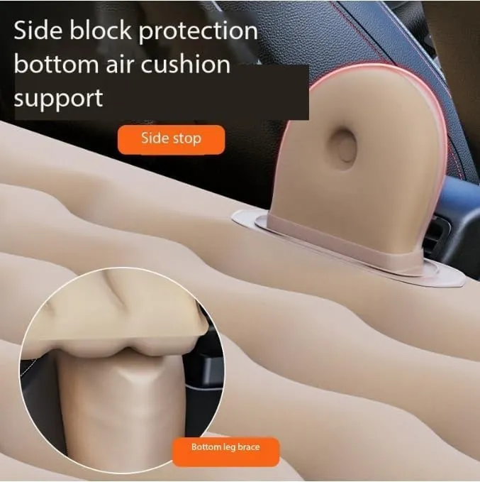 Car Air Mattress Back Seat for Ford Transit-350,Double Side Flocking Car Bed Portable Air Mattress Car Sleeping Mattress Car Accessories Cars Camping Bed,Black