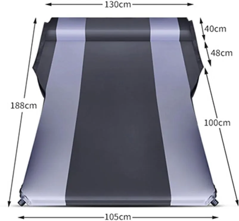Car Inflatable Mattres for BMW X3 G01 2017 2018 2019 2020 2021 2022 2023 Thickened Inflatable Back Seat Bed Outdoor Camping Sleeping Pad Portable Travel Mattress,Blue
