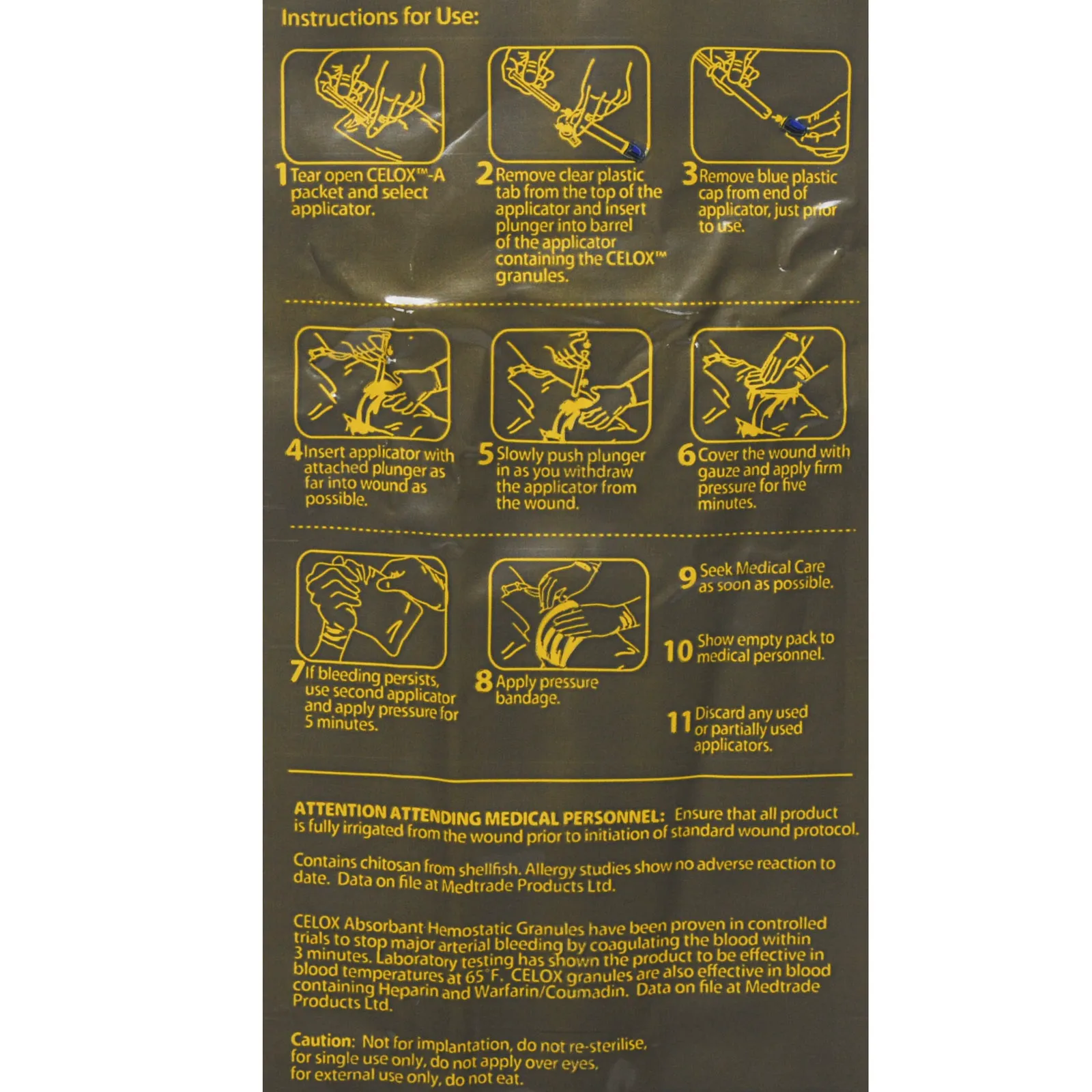 Celox A Applicator