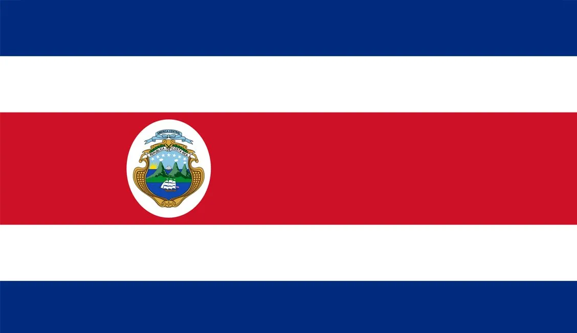 Clearance Costa Rica Flag (1800mm x 900mm)