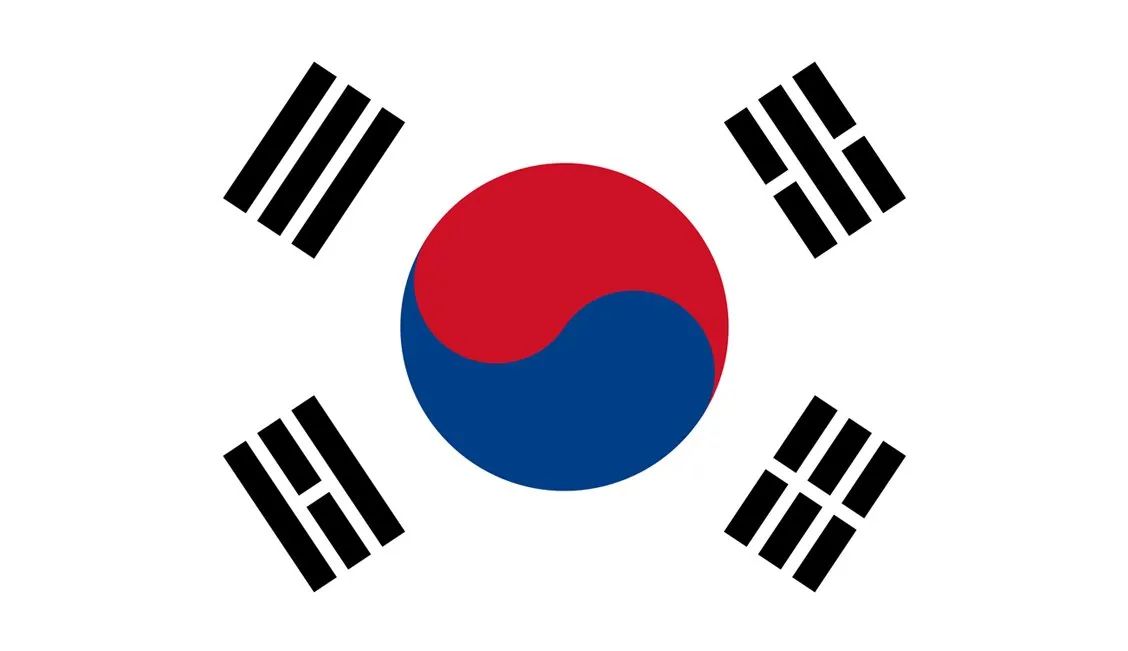 Clearance South Korea Flag (2400mm x 1200mm)