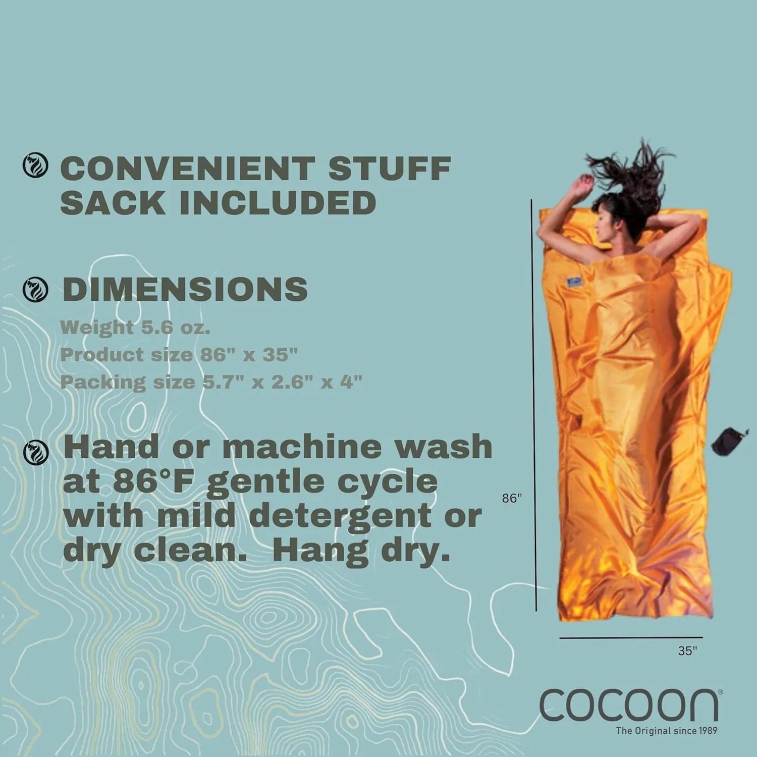 COCOON - Premium - MummyLiner - Silk