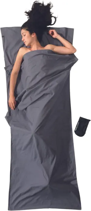 COCOON - Premium - TravelSheet - - Cotton - Monk's Red - Regular