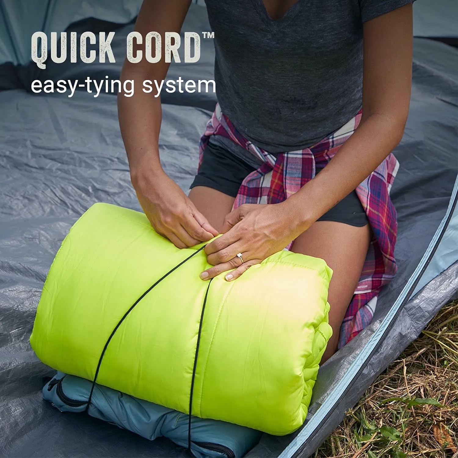 Coleman Kompact Sleeping Bag, Indoor/Outdoor Lightweight Sleeping Bag for Adults, 20°F/30°F/40°F Options for Camping, Hiking, Backpacking with Included Compression Sack