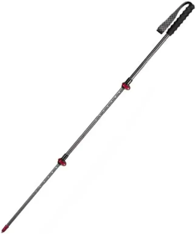 Collapsible Walking Poles, Ultralight Trekking Poles, Telescopic Running Poles, 3-Section Hiking Sticks for Women and Men, Adjustable Trekking Poles for Hiking, Camping & Backpacking