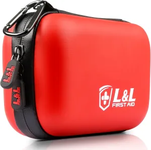 Compact 120 Piece First Aid Kit - Be Prepared Anywhere!