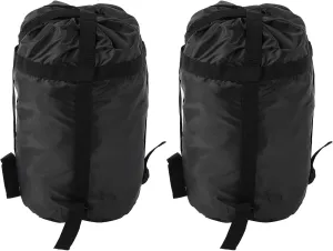 Compression Bags for Travel, HW YSD 201202 2PCS Sleeping Bag Stuff Sack Sleeping Bag Compression Sack Compression Stuff Sack