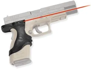 Crimson Trace LG-446 Lasergrips Sight with Heavy Duty Construction and Instinctive Activation for Springfield Armory XD9 and XD40, Defensive Shooting and Competition