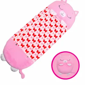 CuddleHaven - 2 in 1 Cartoon Kids Sleeping Bag/Pillow