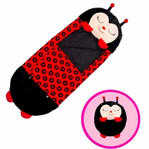 CuddleHaven - 2 in 1 Cartoon Kids Sleeping Bag/Pillow