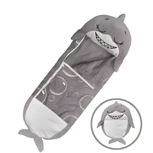 CuddleHaven - 2 in 1 Cartoon Kids Sleeping Bag/Pillow