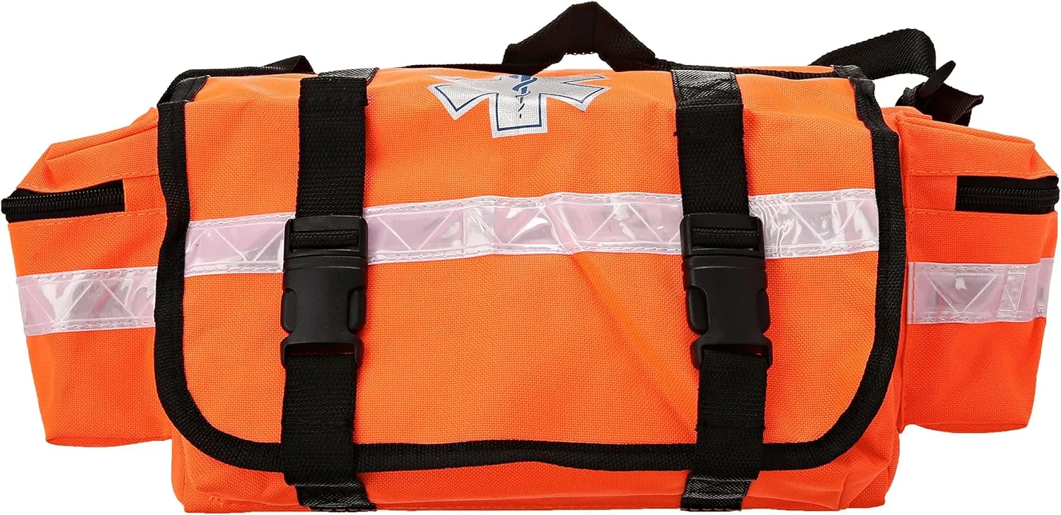 Dealmed First Responder Trauma Bag, Medium, Orange