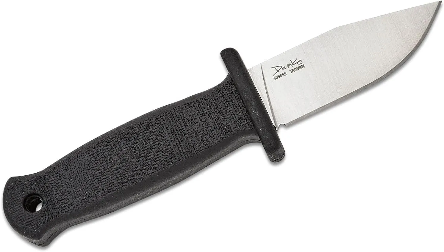 Demko Knives Armiger Fixed Blade with Sheath- Armiger 2 & Armiger 4 - Clip Point Spear Point Tanto Shark Foot Serrated Full Tang