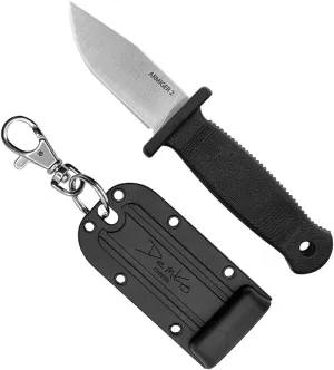 Demko Knives Armiger Fixed Blade with Sheath- Armiger 2 & Armiger 4 - Clip Point Spear Point Tanto Shark Foot Serrated Full Tang