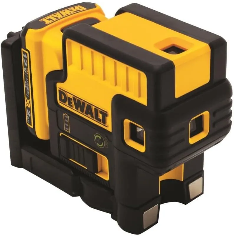 DEWALT 12V MAX* Laser Level, 5 Spot Green Laser, 150-Foot Range (DW085LG)
