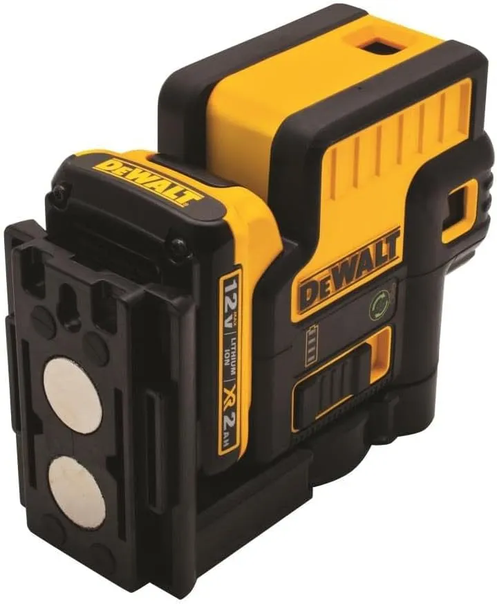 DEWALT 12V MAX* Laser Level, 5 Spot Green Laser, 150-Foot Range (DW085LG)