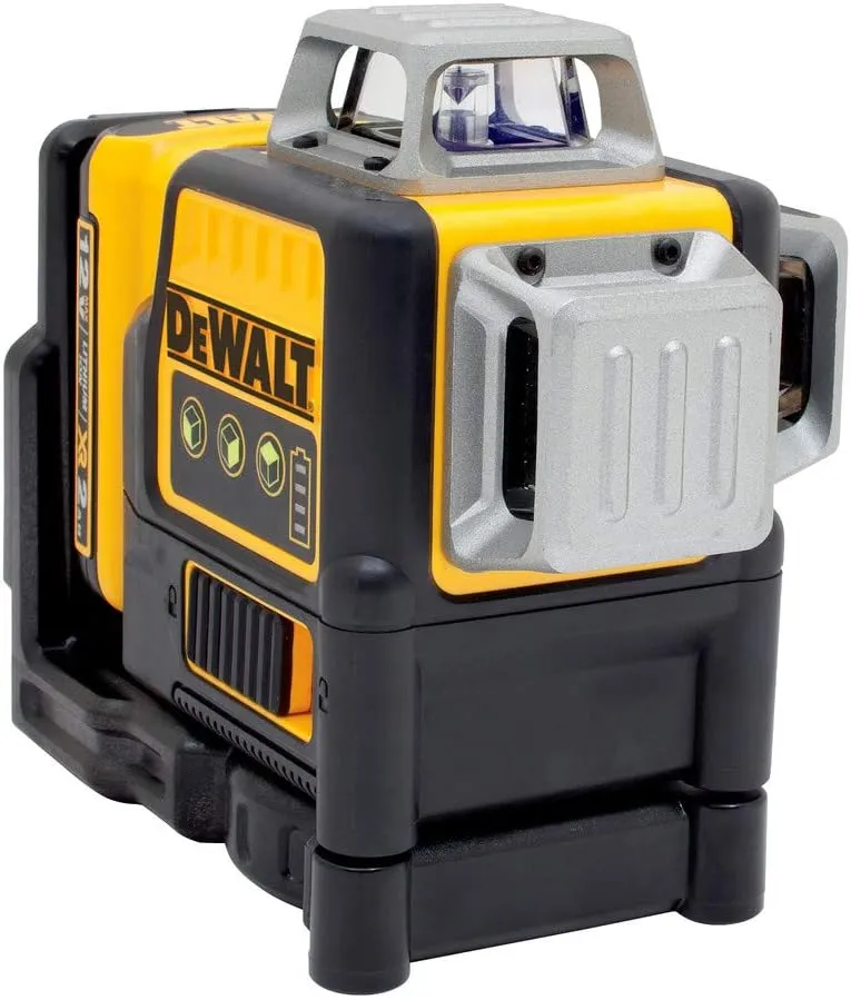 DEWALT 12V MAX Laser Level, Green Line Laser, 3-Way, 360 Degree Professional Laser, Cordless/Rechargeable (DW089LG)