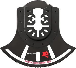 Diablo Universal Fit Bi-Metal Oscillating Blade for Insulation - Ultra-Hardened Cutting Edge, 3-1/2" Width of Cut, 1" Cutting Depth - DOU350RI