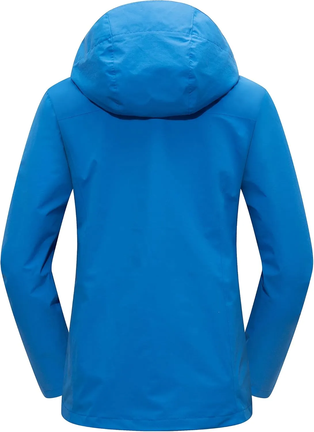 Diamond Candy Womens 3-in-1 Winter Jacket Waterproof Rain Coat with Hood Warm Fleece Ski Jackets